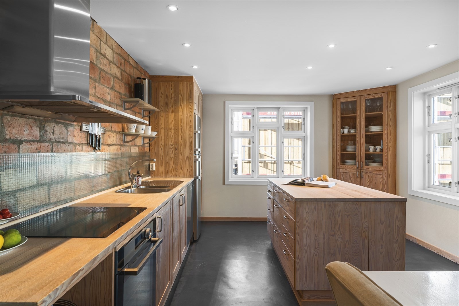 Microsement på gulv Galleribilde