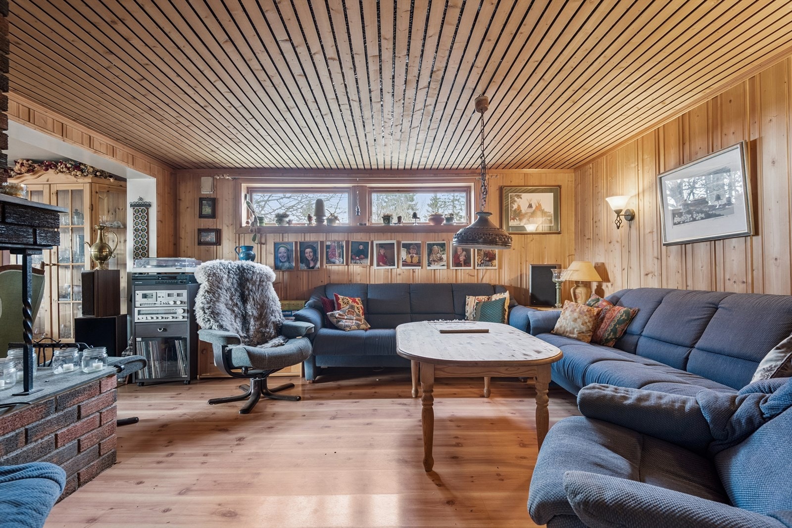 Peisestue våningshus Galleribilde