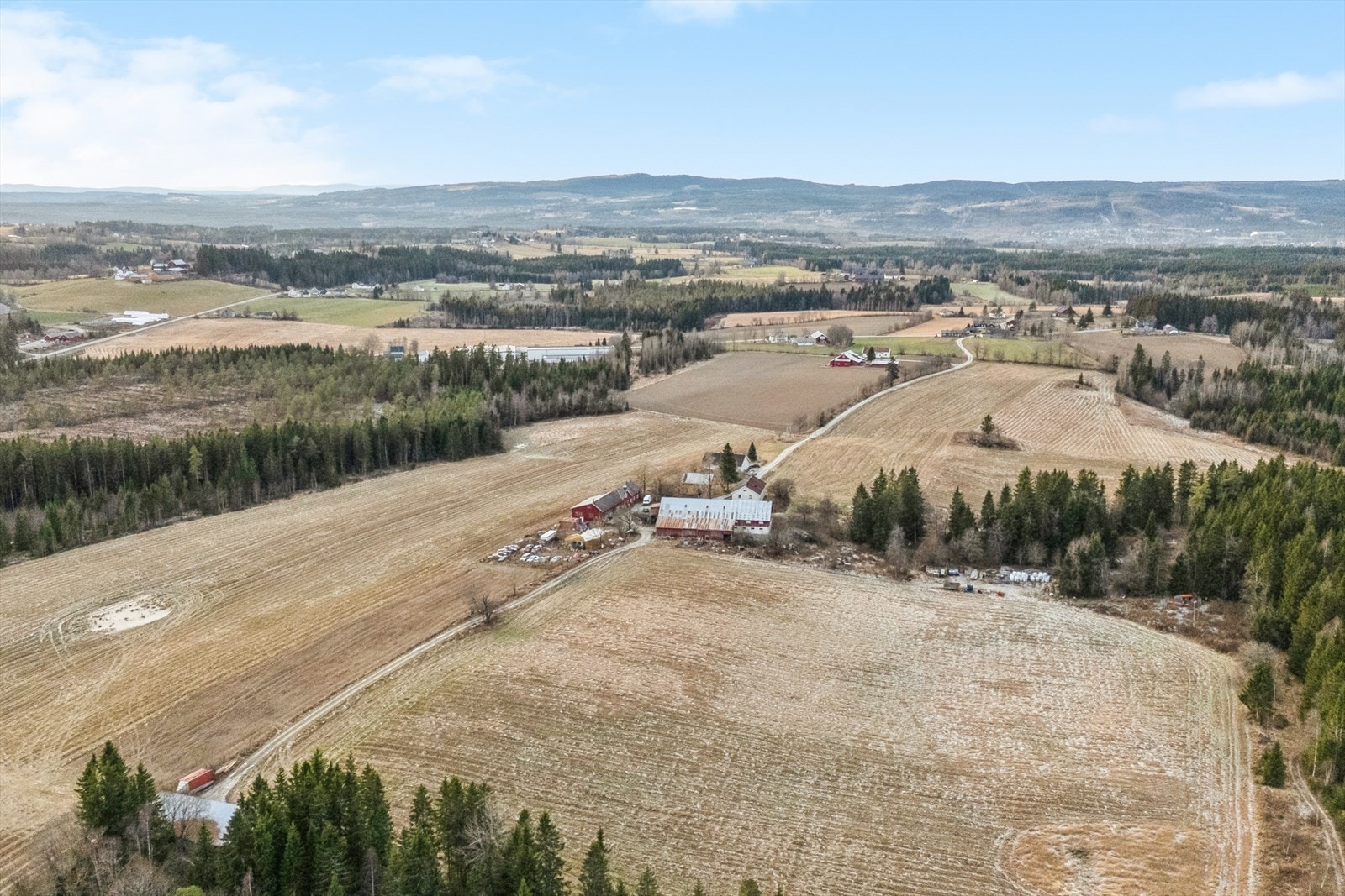 Landskapsbilde mot vest Galleribilde