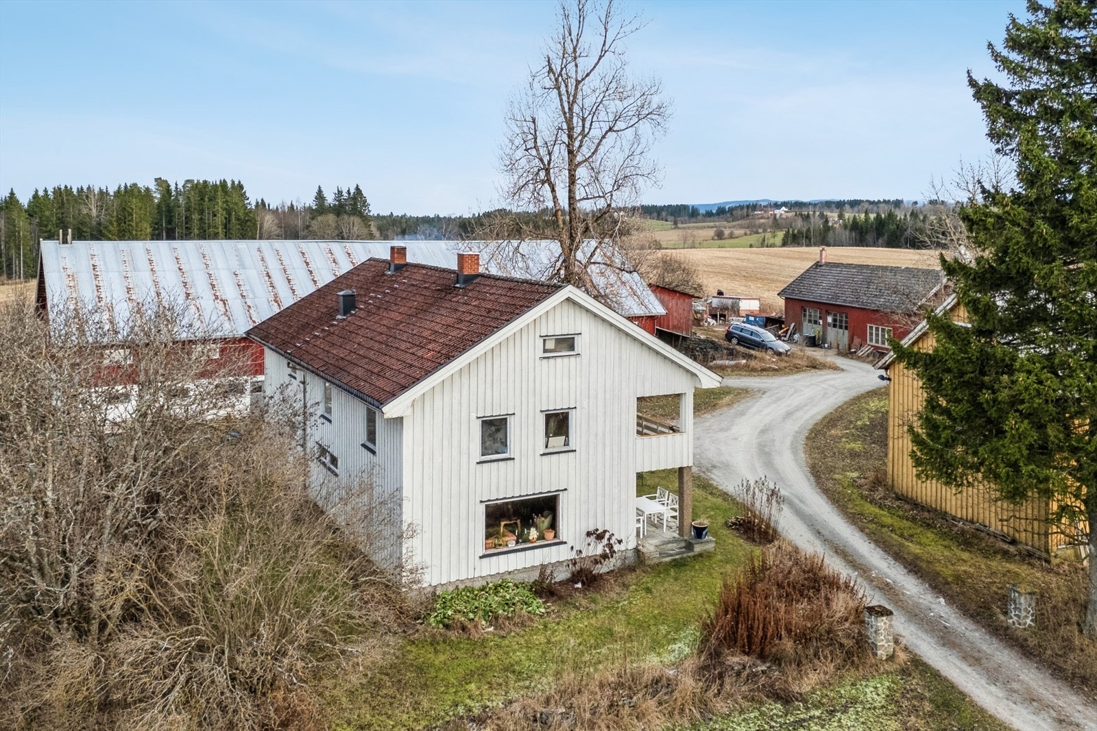 Fasade våningshus Galleribilde
