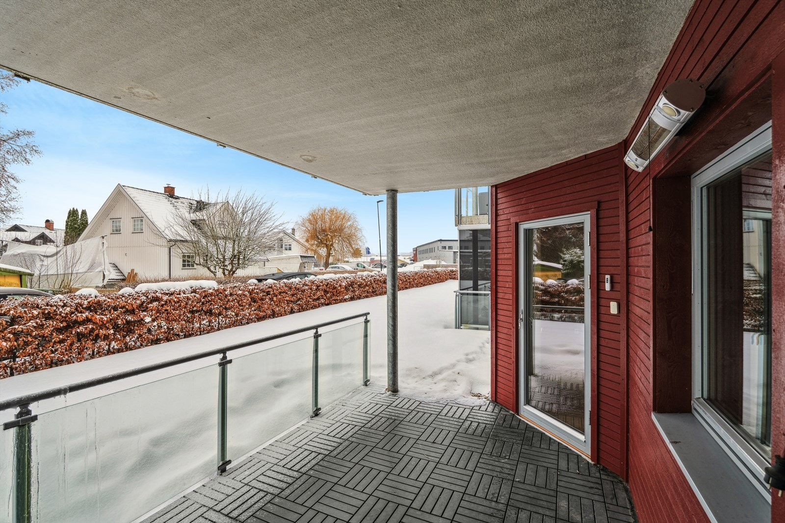 Terrasse til stor glede på gode og varme sommerdager. Galleribilde