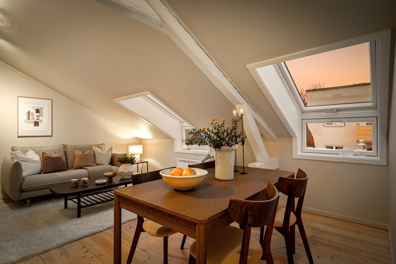 Kveldsstemning. Galleribilde