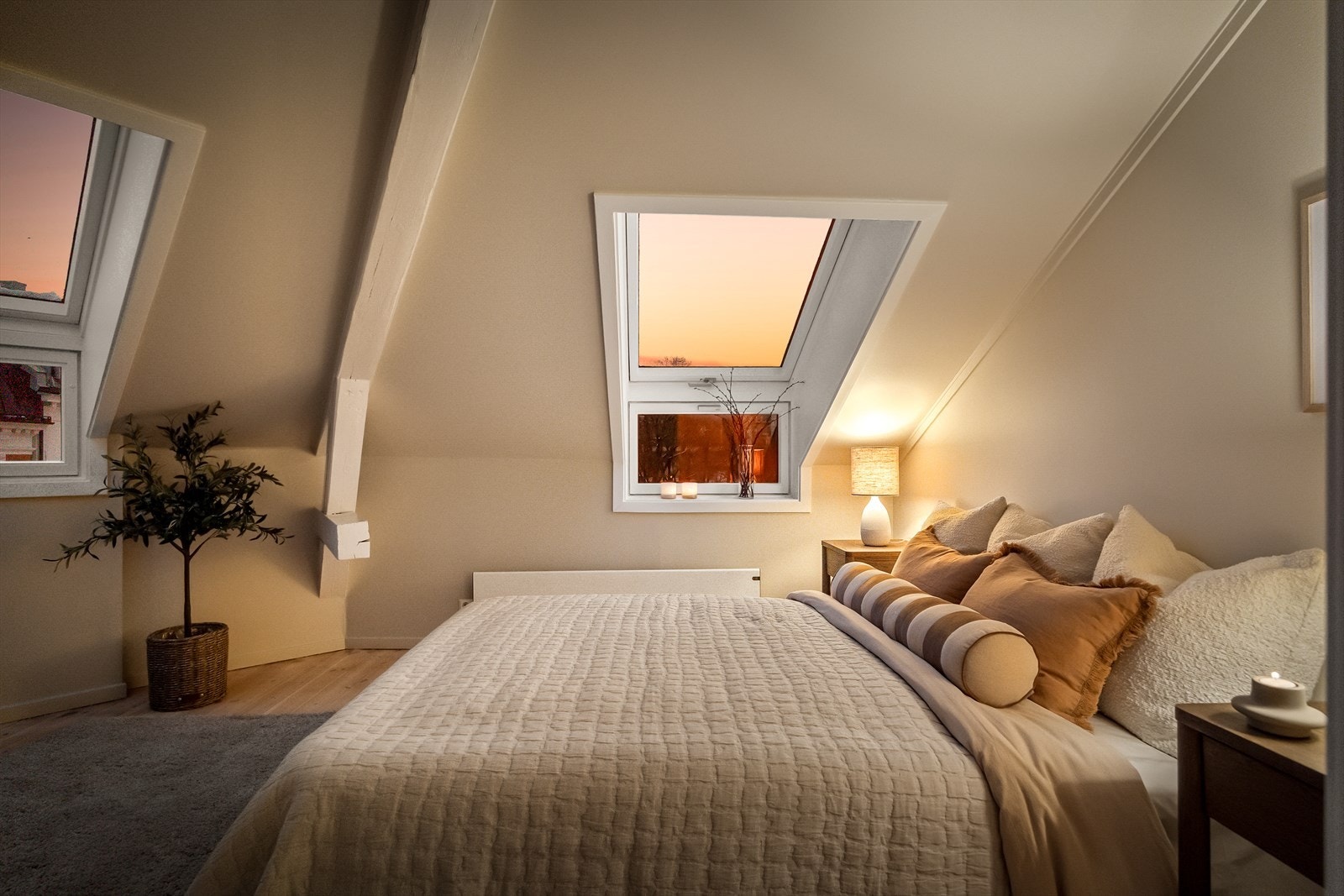 Kveldsstemning. Galleribilde