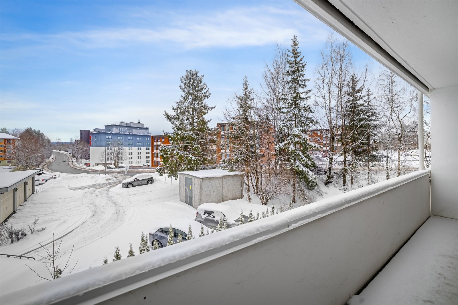 Her får du sol fra tidlig morgen til formiddag. Galleribilde