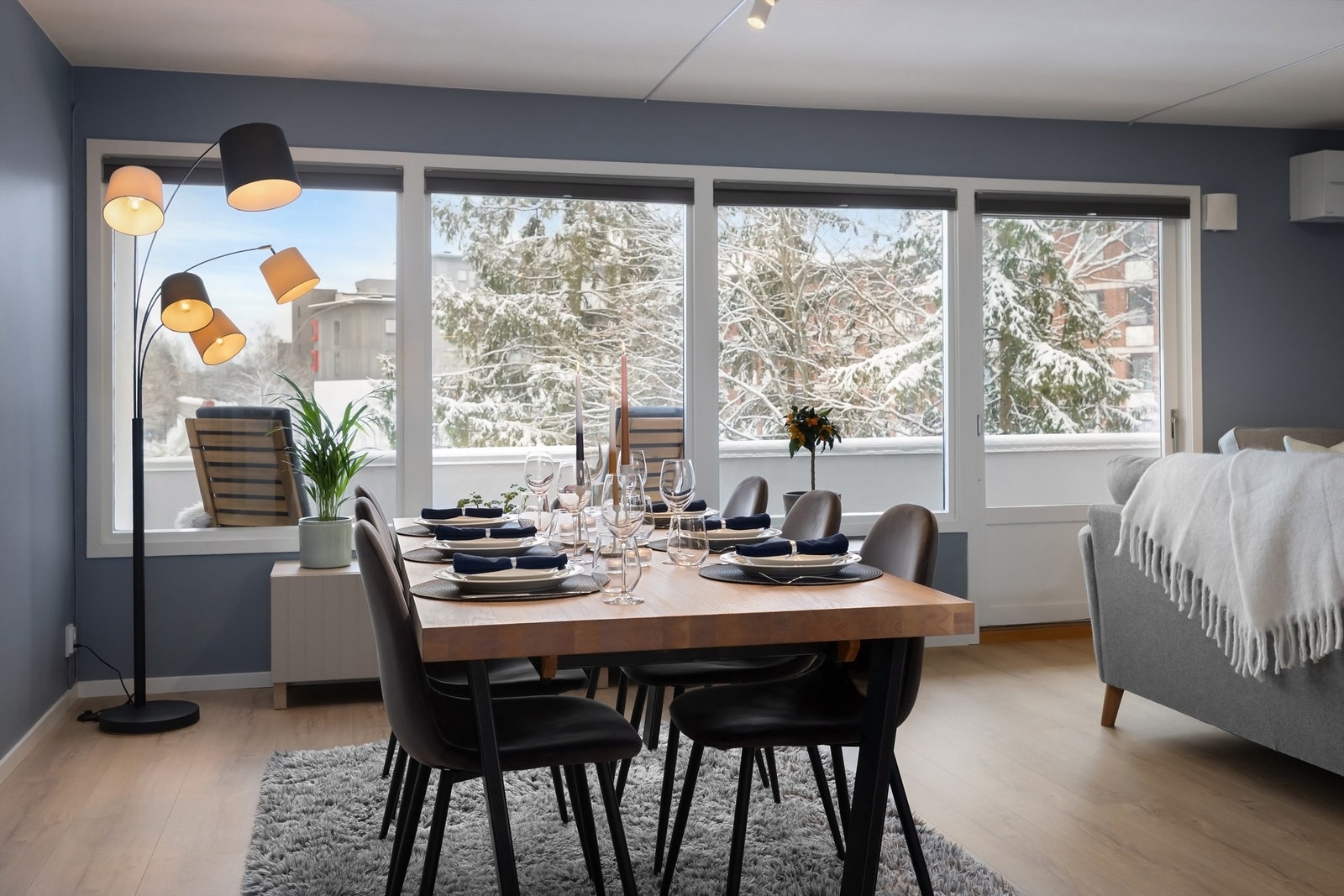 Boligen har høy standard og ble pusset opp av fagfolk i 2022. Galleribilde