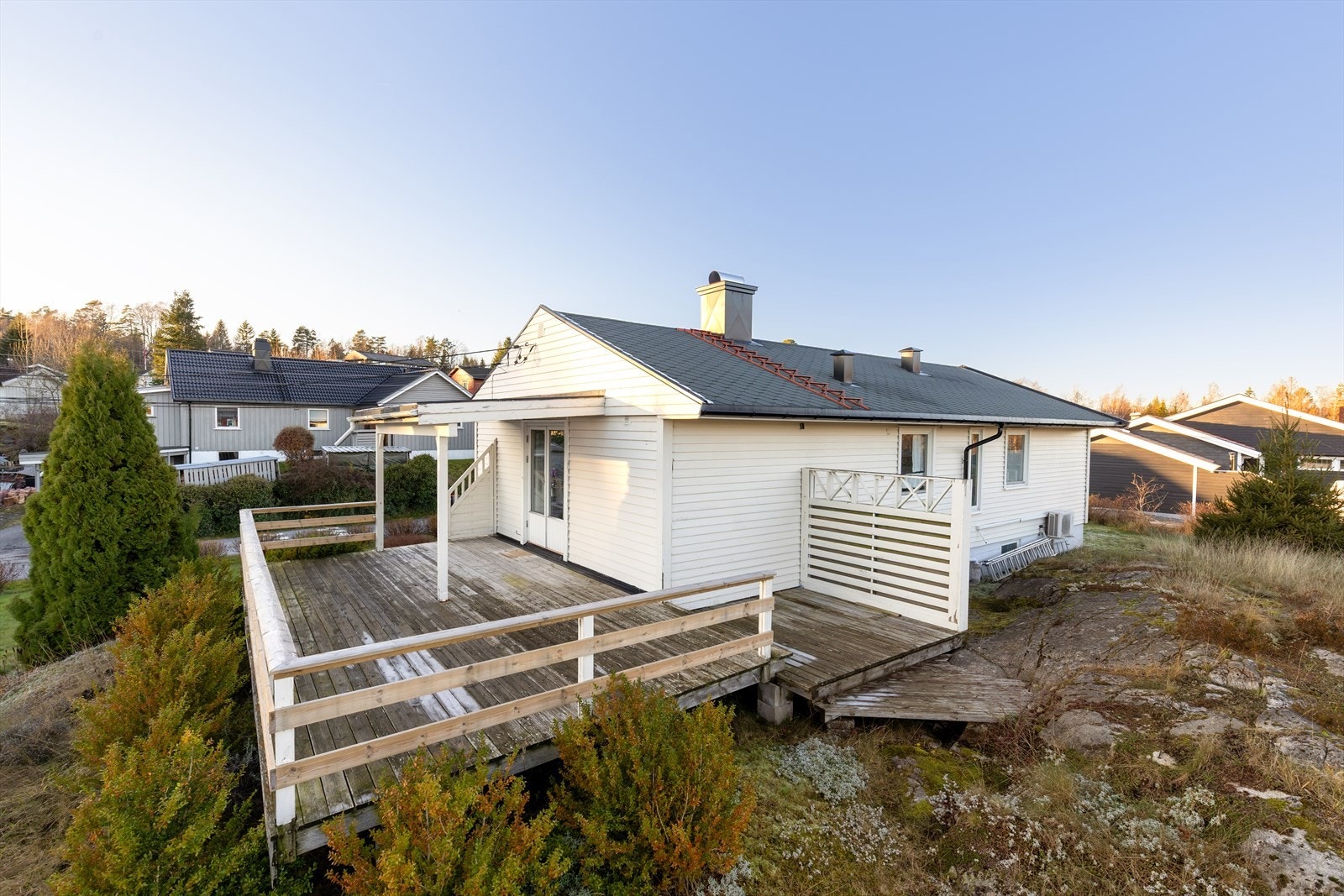 Fasadebilde fra baksiden Galleribilde