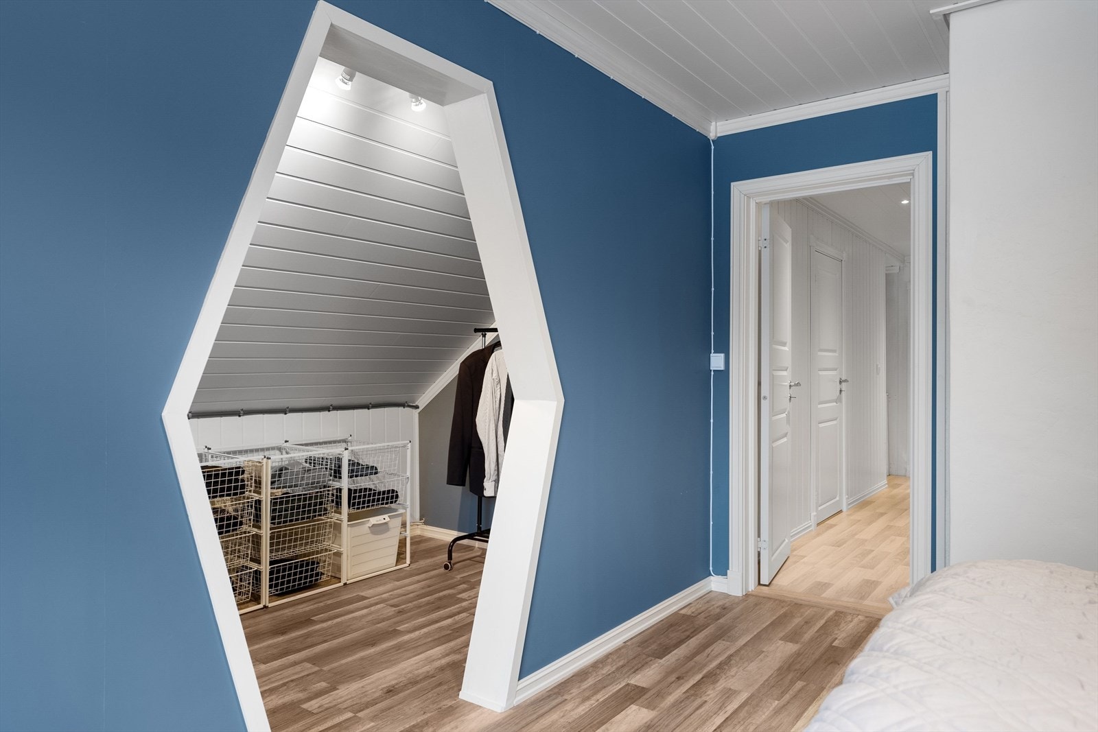 Dette soverommet har også walk-in garderobe. Galleribilde