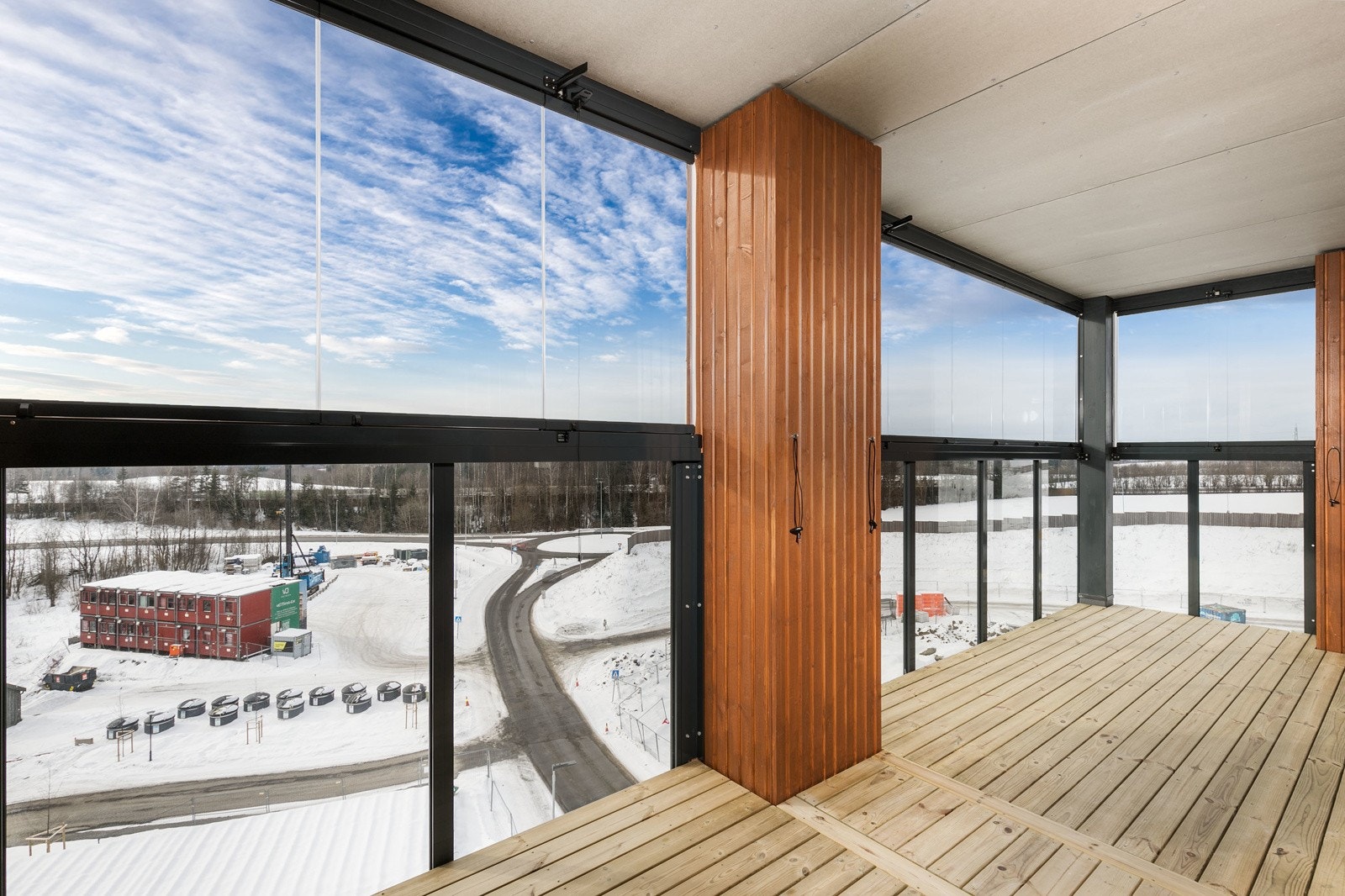 Her har man god plass til utemøbler etter eget ønske. Galleribilde