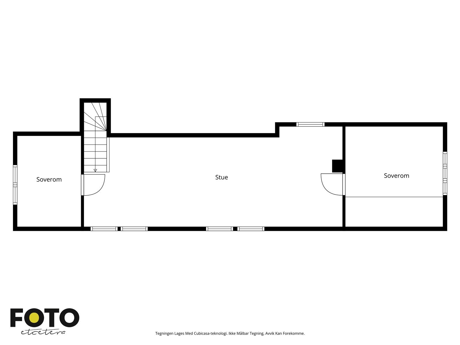 Veiledende plantegning loft - Ikke målbar Galleribilde