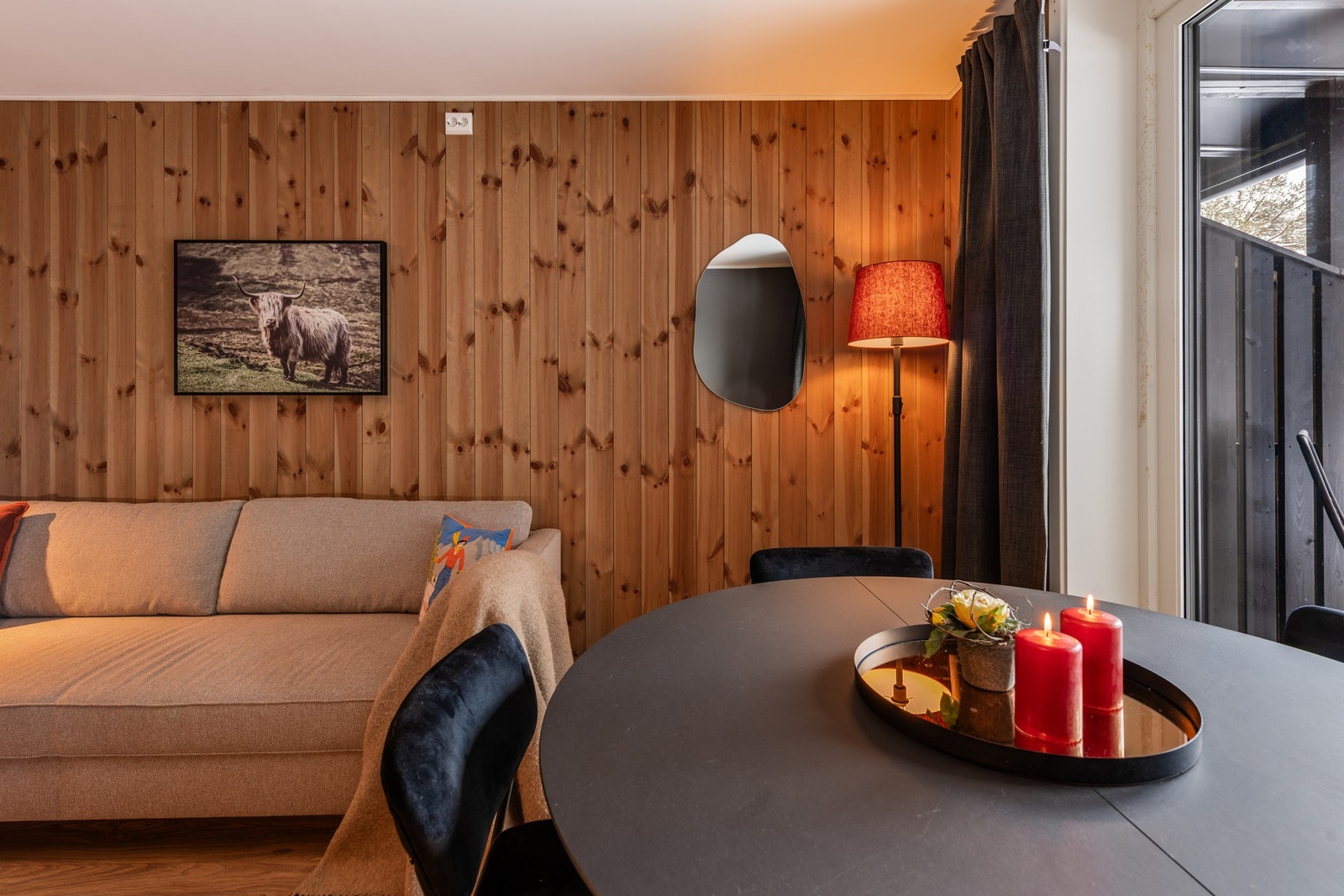 Her får man skikkelig hyttestemning Galleribilde