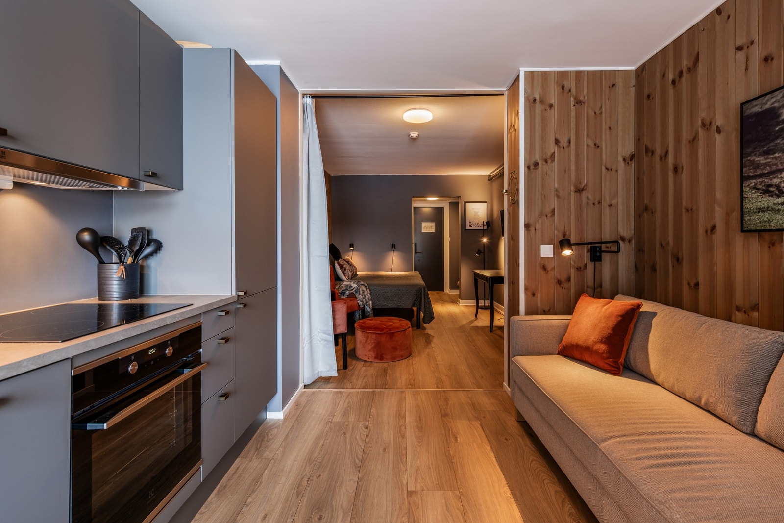 Leiligheten har en arealeffektiv planløsning Galleribilde