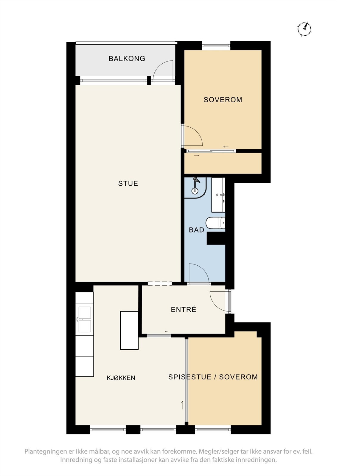 Plantegning. Galleribilde