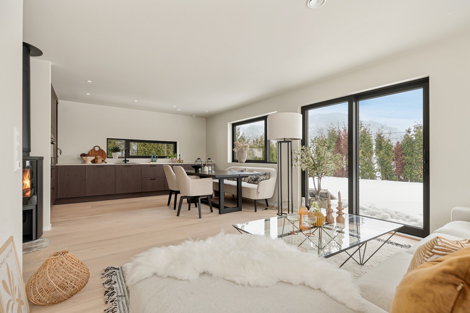 Flott ny enebolig i nytt boligfelt på Mosby - Nøkkelferdig - God planløsning og gjennomført standard! Galleribilde