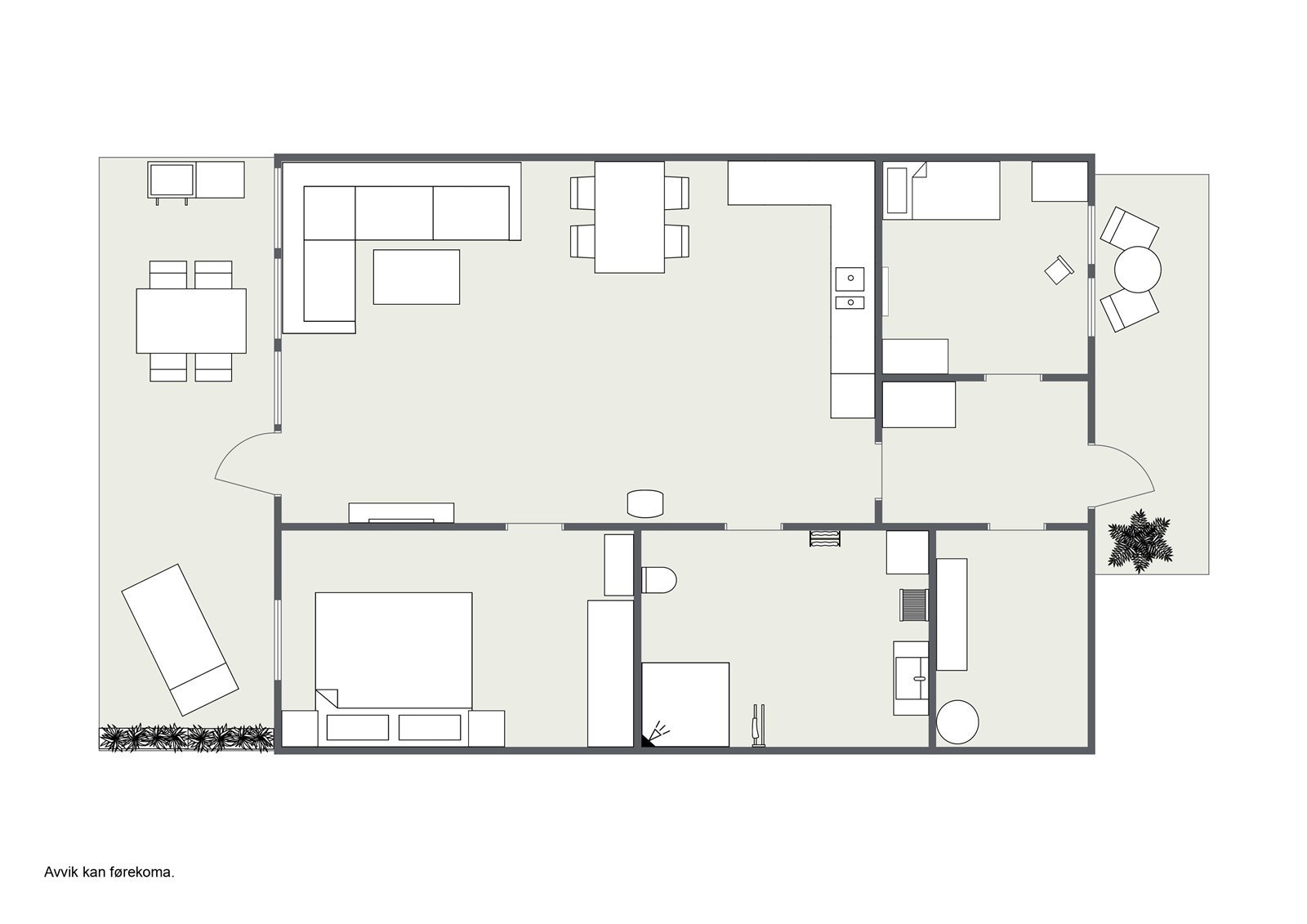 Planteikning. Galleribilde