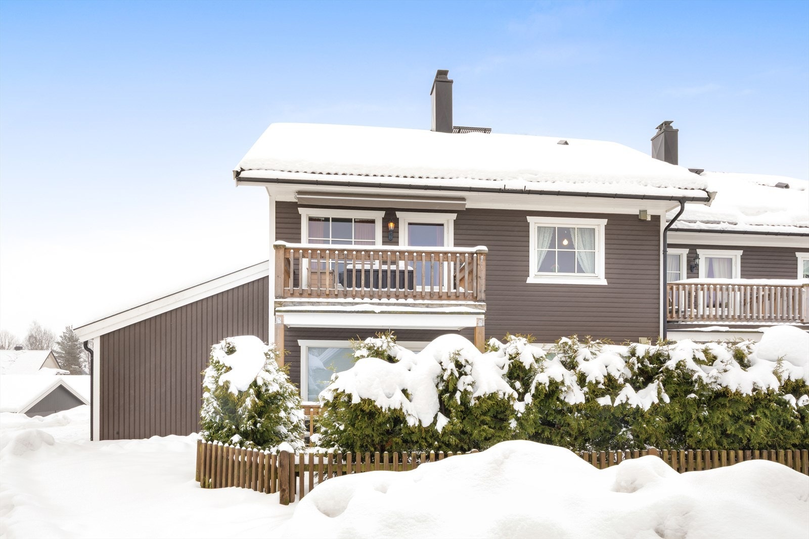 Dette er en 5-roms leilighet over to plan. Foto av Espen Edin. Galleribilde