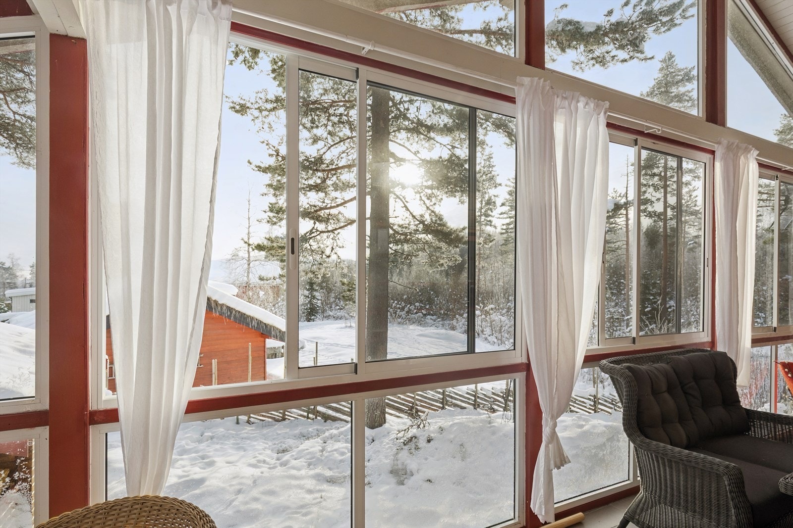 Boligen har en utsikt som burde oppleves. Galleribilde