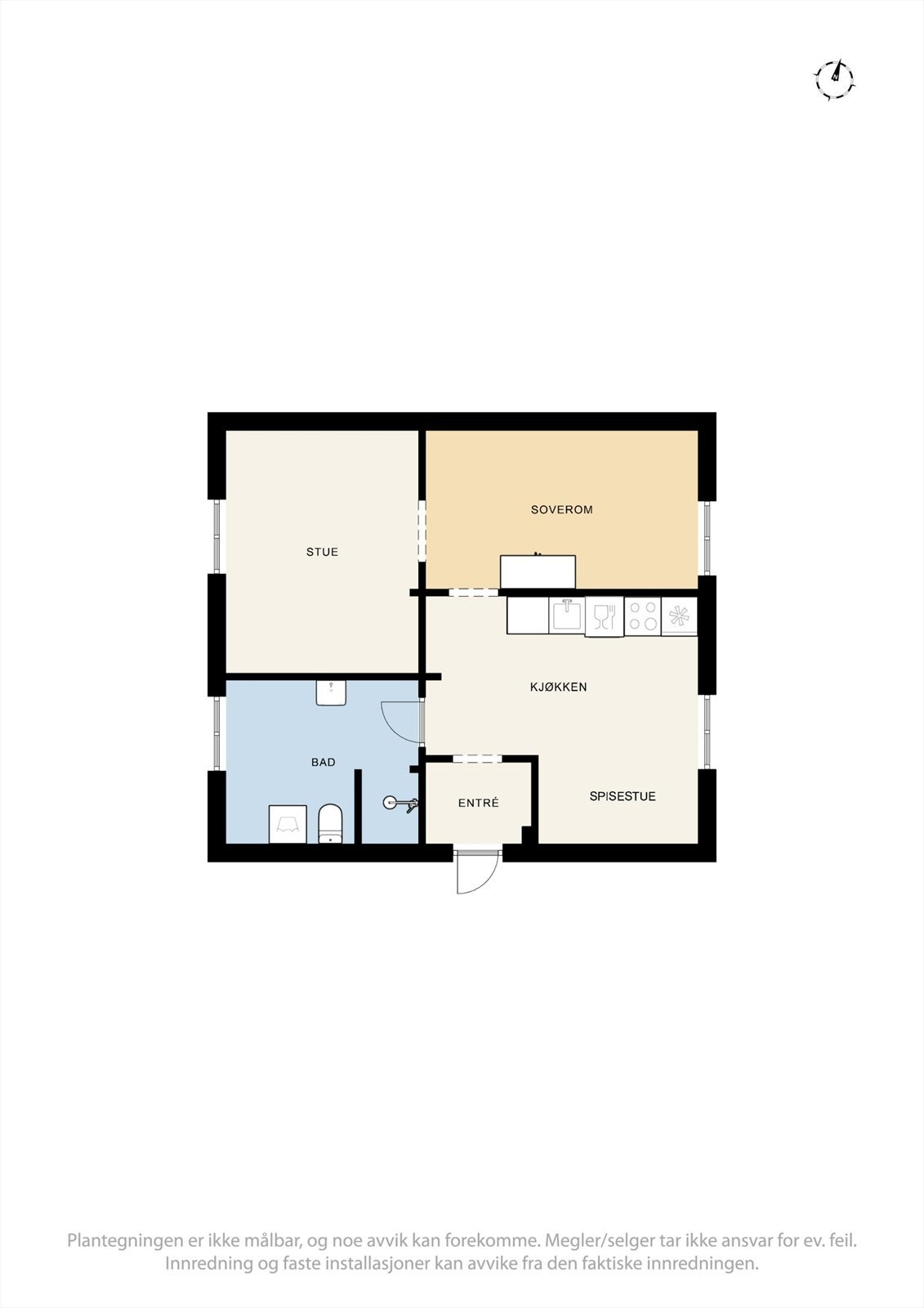 Plantegning tømmerhus over garasje. Galleribilde