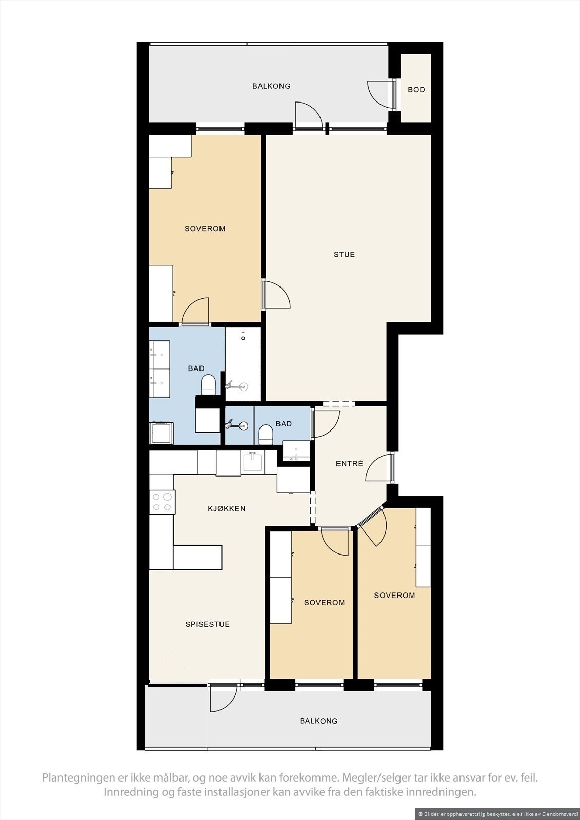 Alternativ planløsning Galleribilde