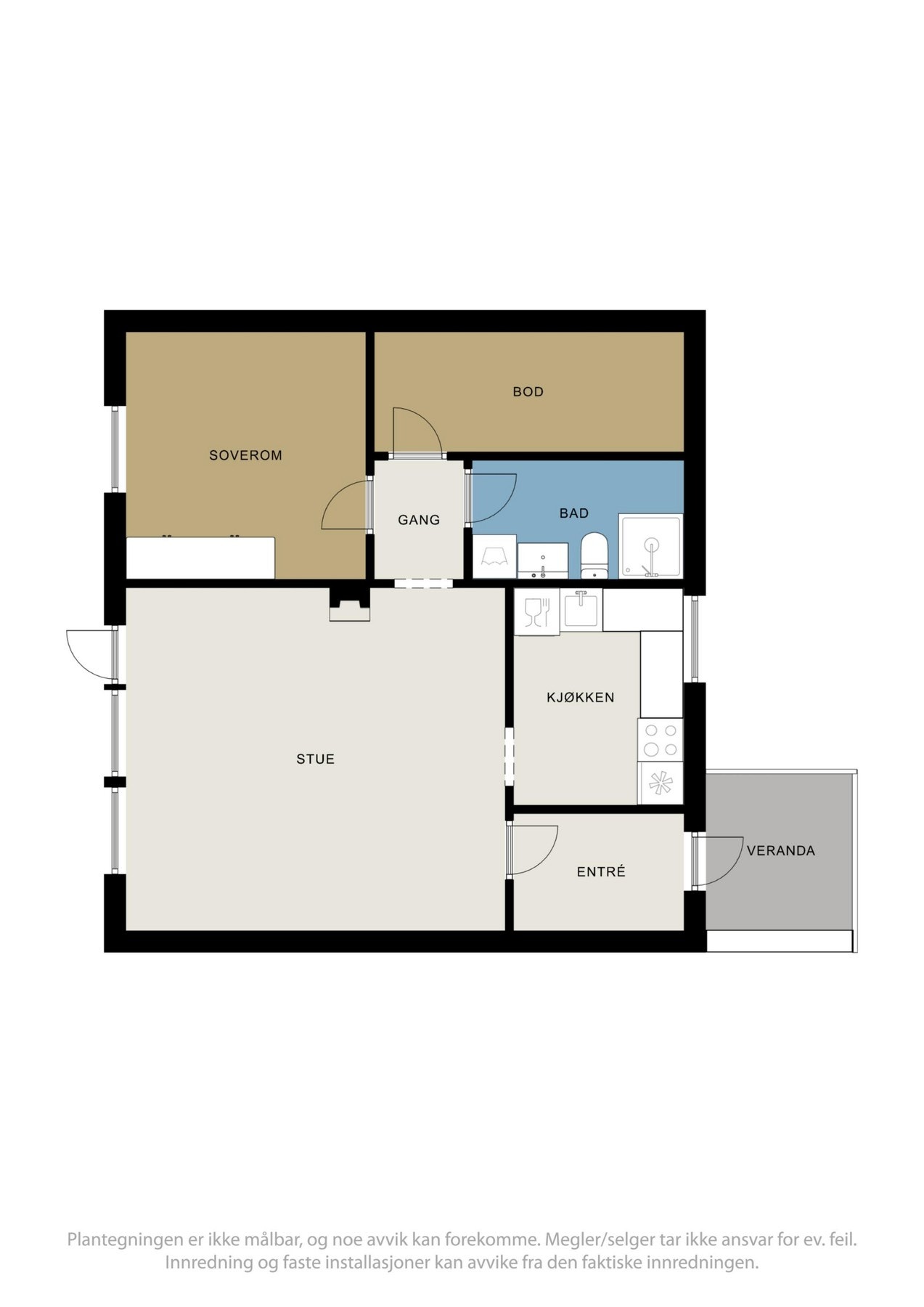 Soltunveien 31 er p.t utleid for kr 6500 pr mnd eks strøm og 2 mnd oppsigelse Galleribilde