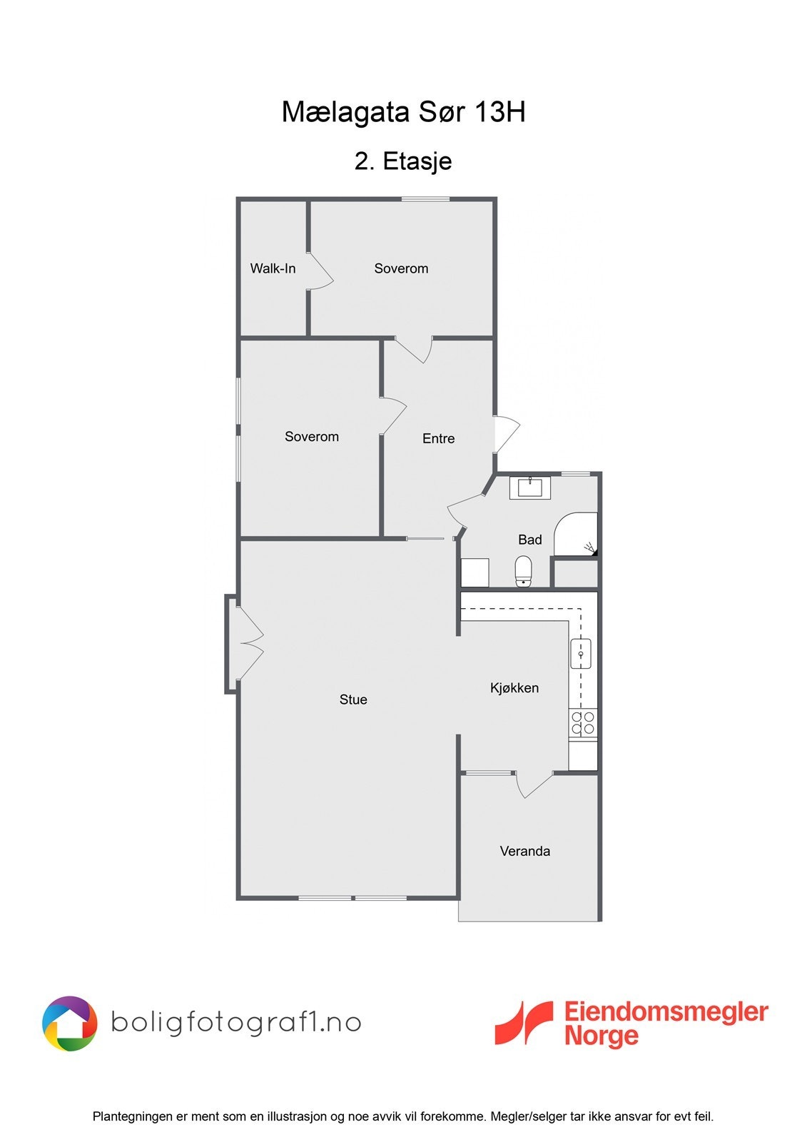 Plantegning Galleribilde