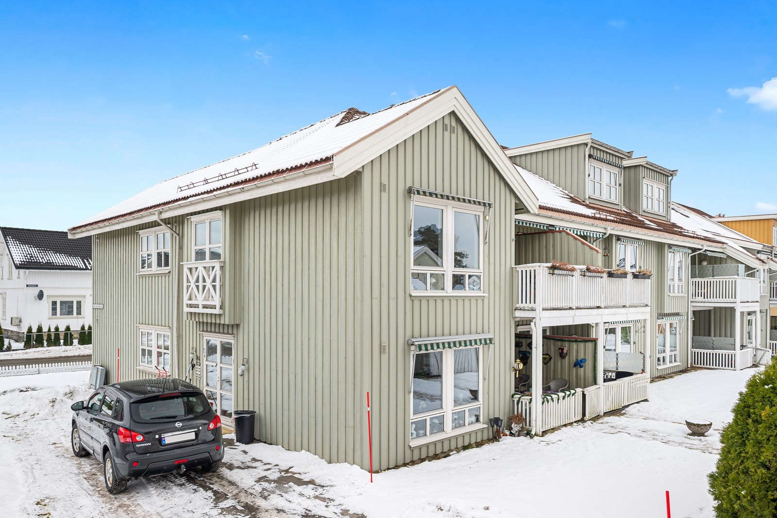 Leiligheten har svært attraktiv og sentral beliggenhet i Nordre Bydel i Skien Galleribilde