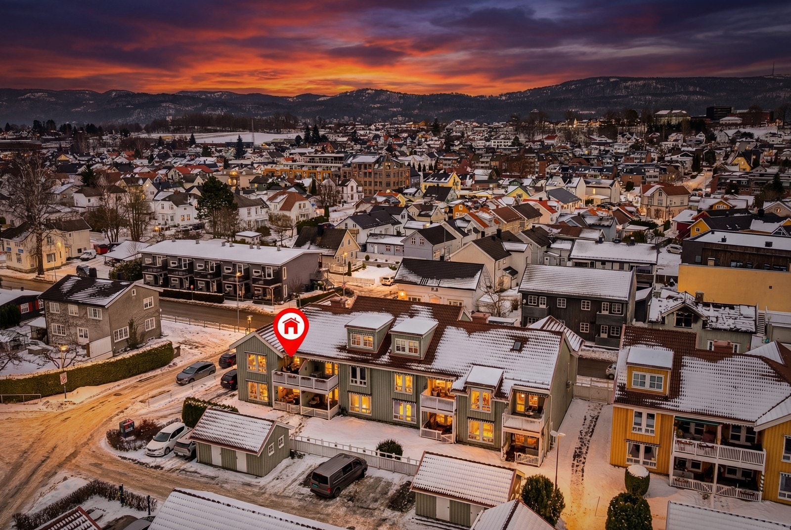 Kveldsbilde Galleribilde