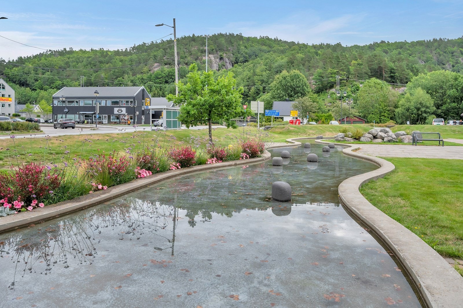 Haugen parken ligger et par minutter gange unna Galleribilde