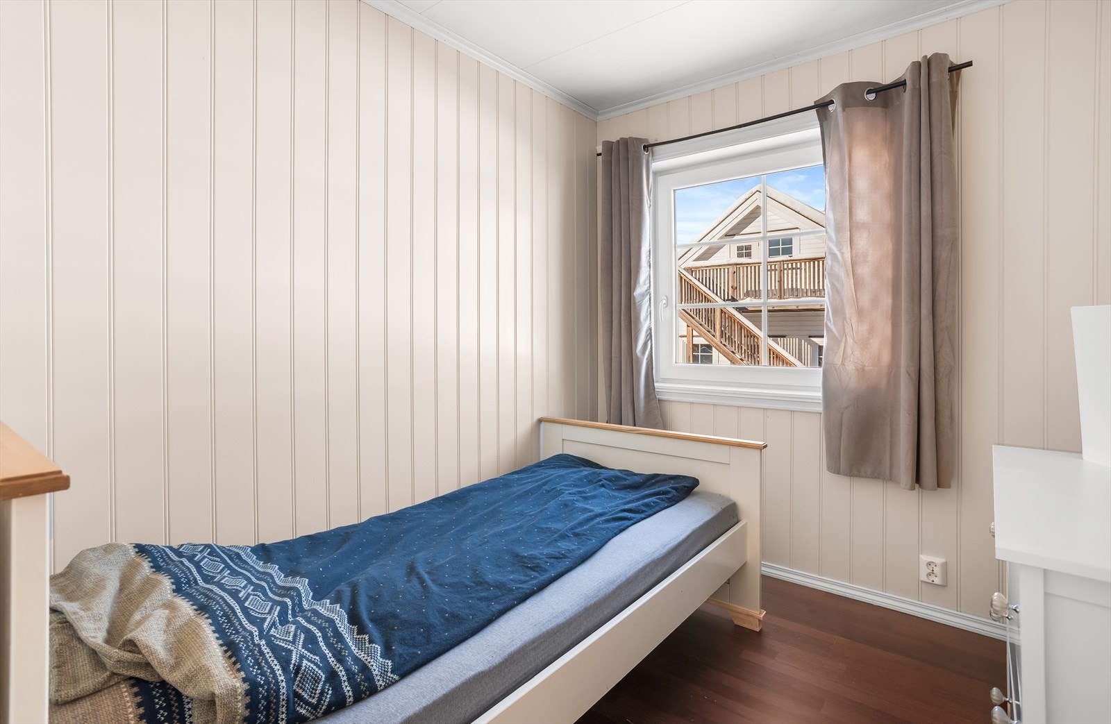 Det andre soverommet egner seg godt som barnerom eller kontor. Galleribilde