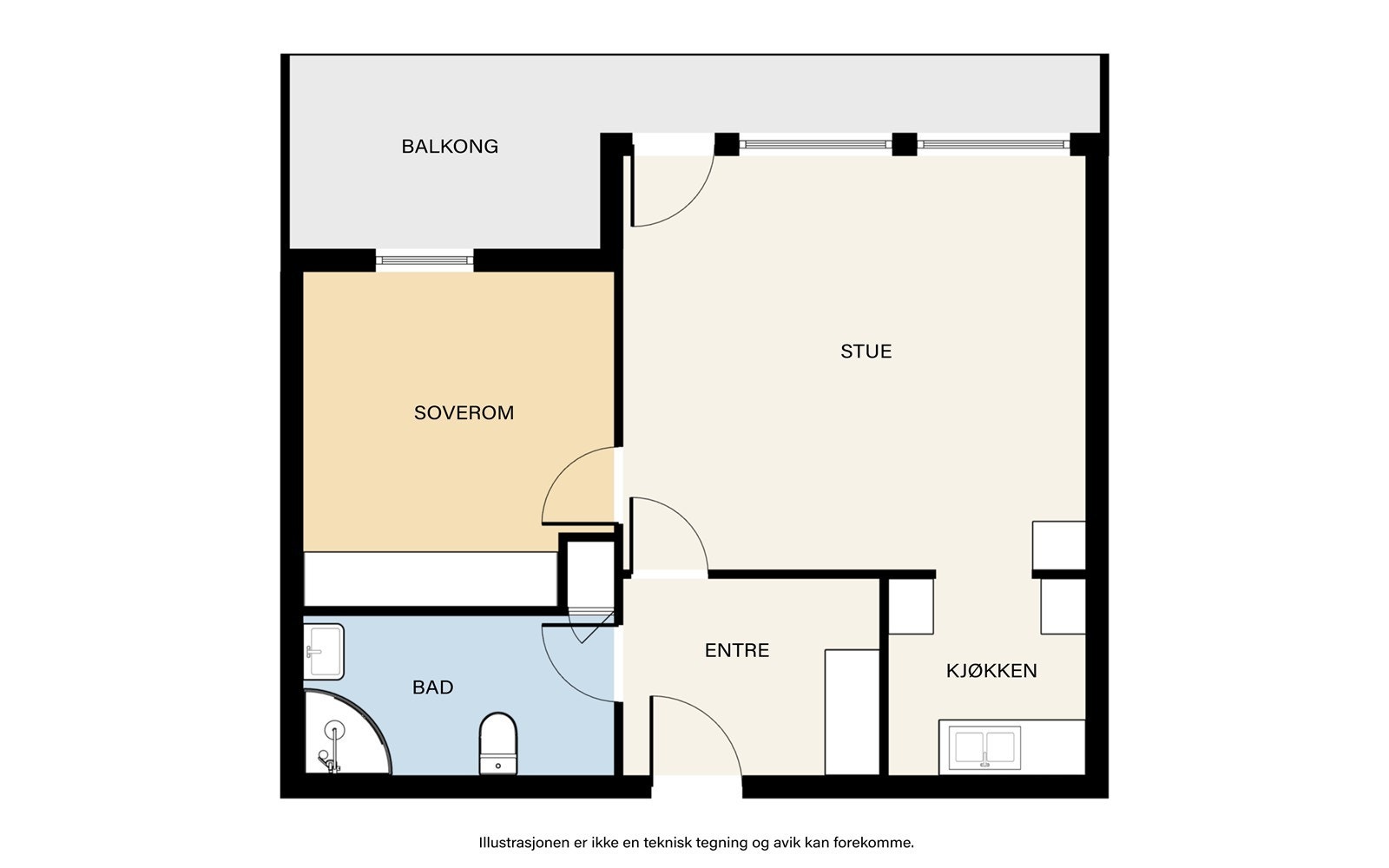 Plantegning. Galleribilde