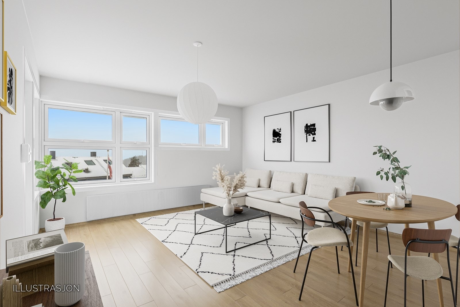 Digital illustrasjon Galleribilde