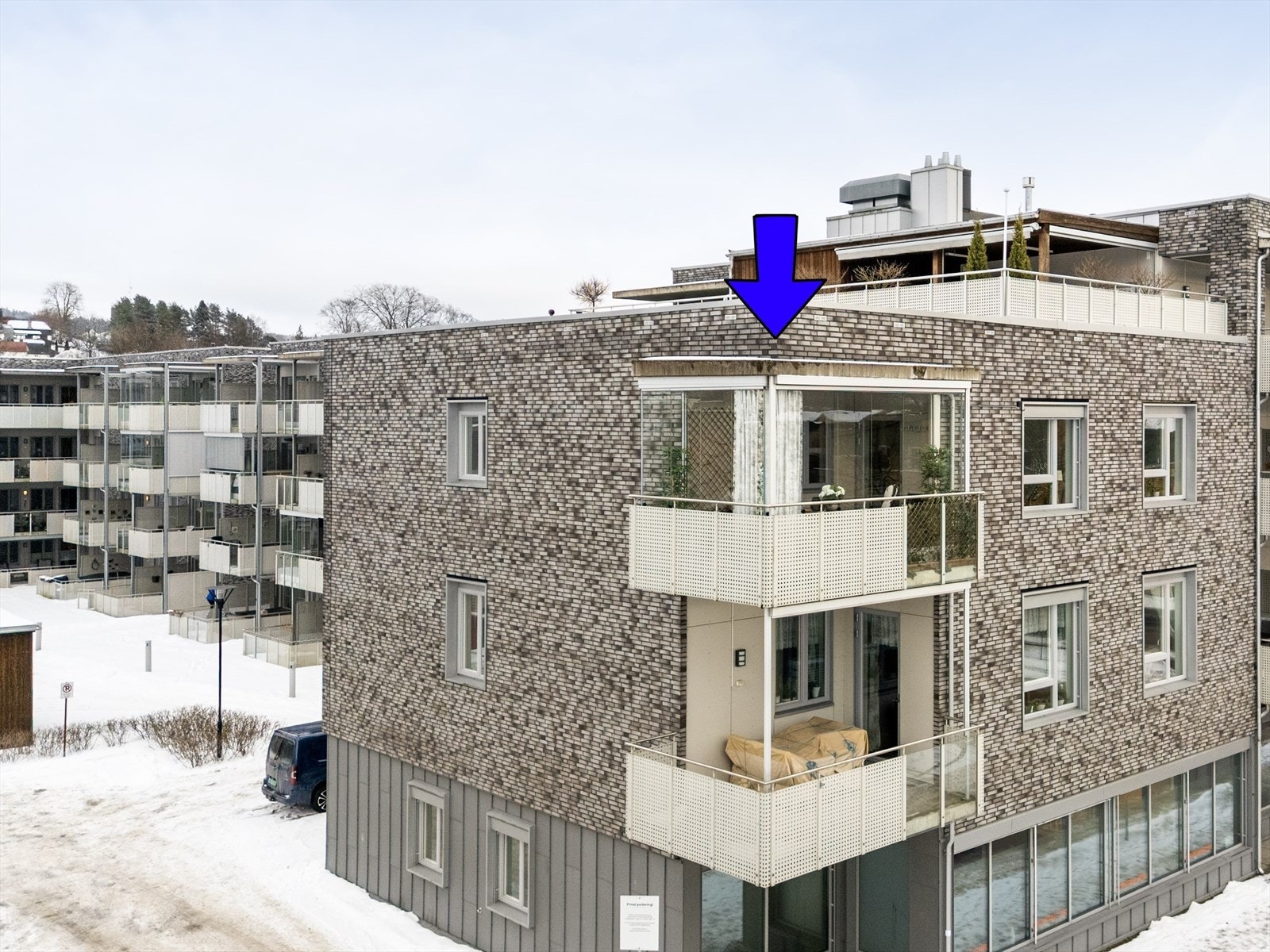 Beliggenheten her er perfekt for deg som ønsker å bo sentralt, med enkel adkomst til alle byens fasiliteter! Galleribilde