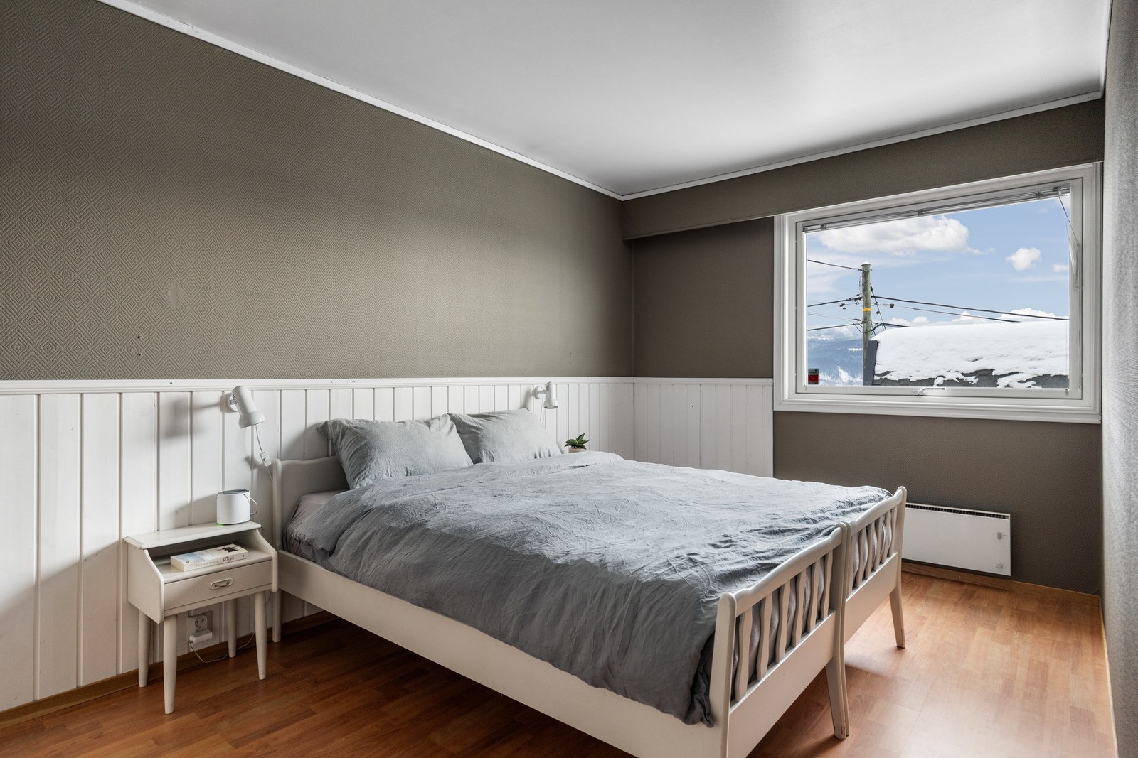 Soverom 3 har god størrelse og plass til dobbeltseng. Galleribilde