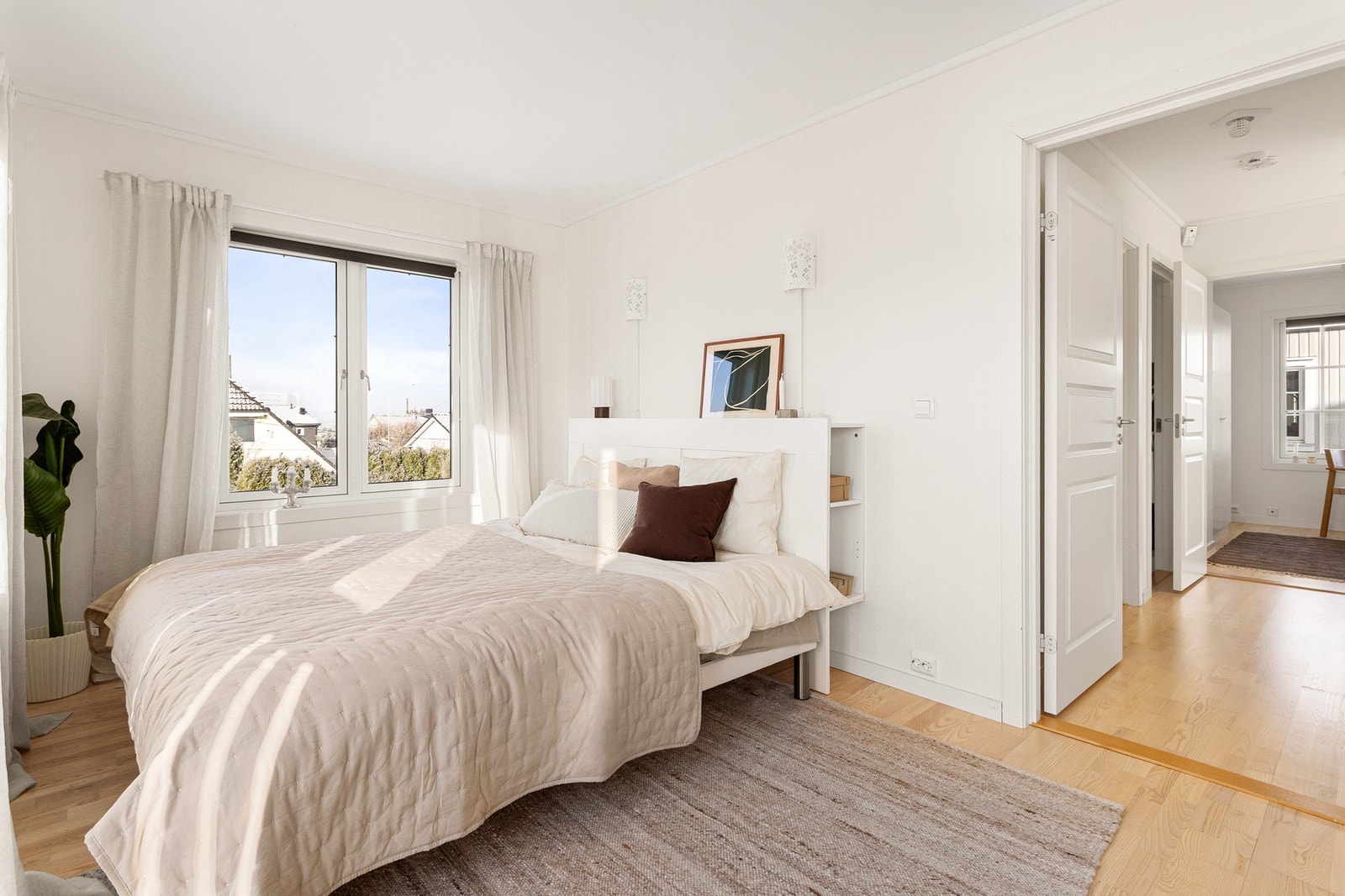 Hovedsoverommet er av god størrelse. Galleribilde