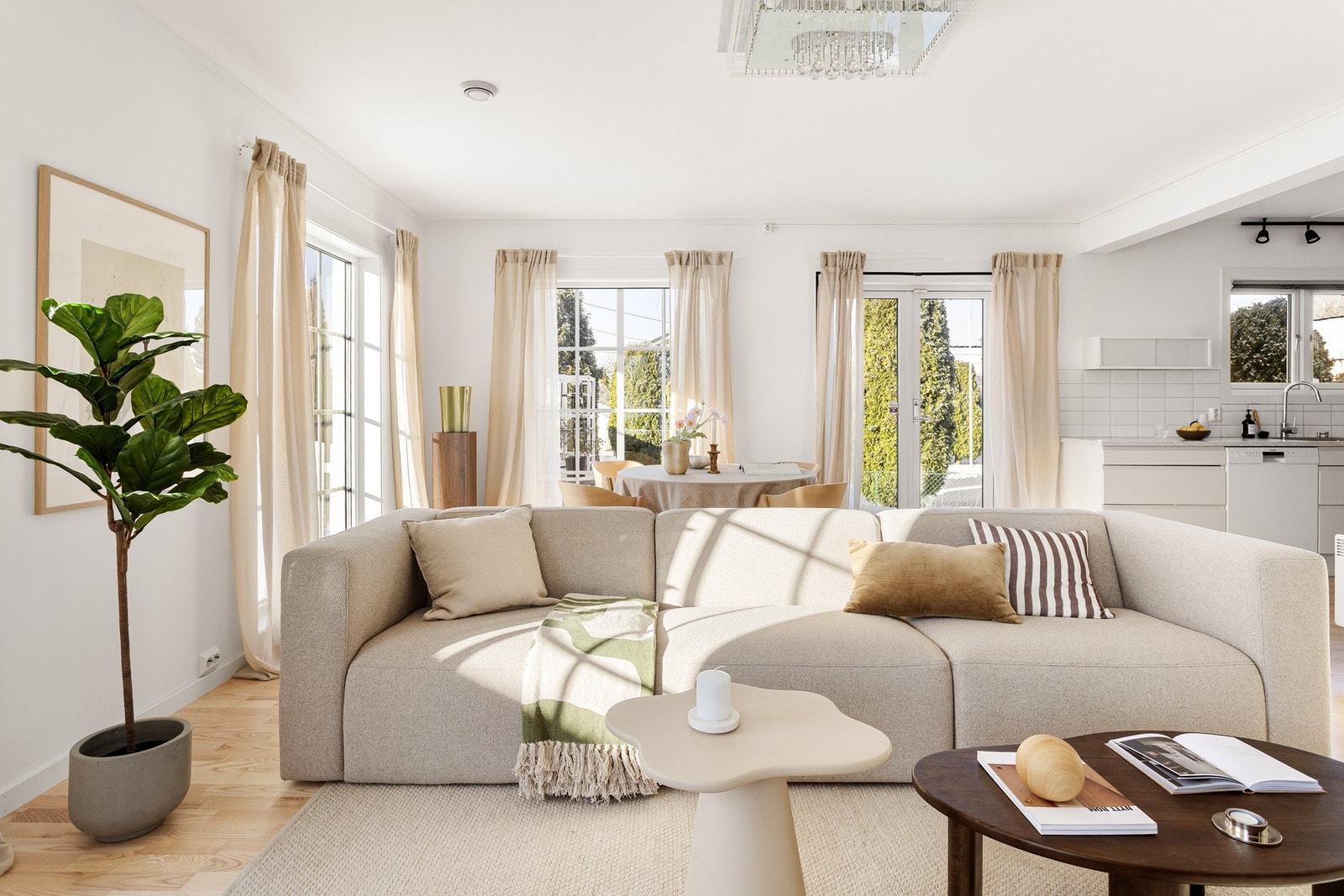 I Hellerudveien 8 D vil du merke at det er godt å komme hjem og hyggelig å komme på besøk! Galleribilde