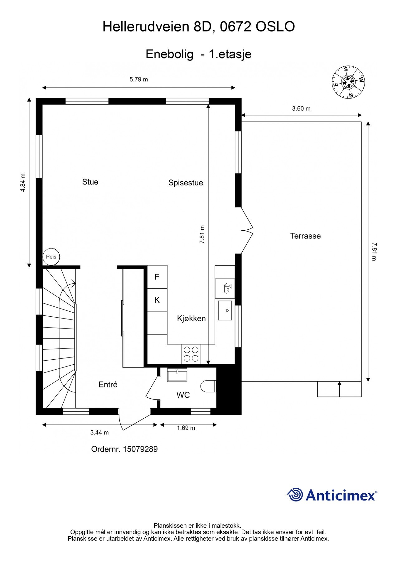Plantegning 1. etasje. Galleribilde