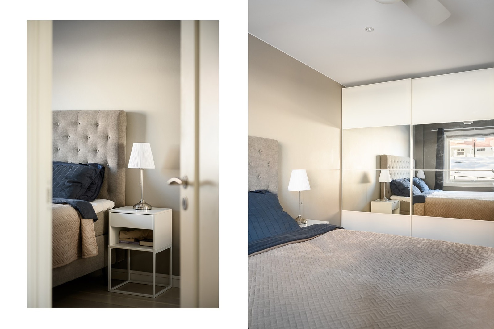 Radiatorer i stue og på soverom er tilknyttet fjernvarme og sørger for oppvarming av boligen. Fyring og varmtvann er inkludert i felleskostnadene. Galleribilde