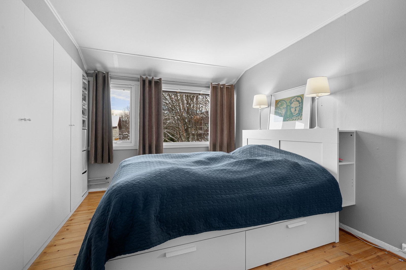 Soverom 3 er på hele 12,5m². Galleribilde