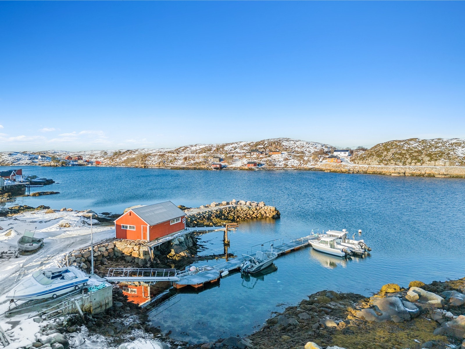 Vakker natur er en av kvalitetene som preger området. Galleribilde