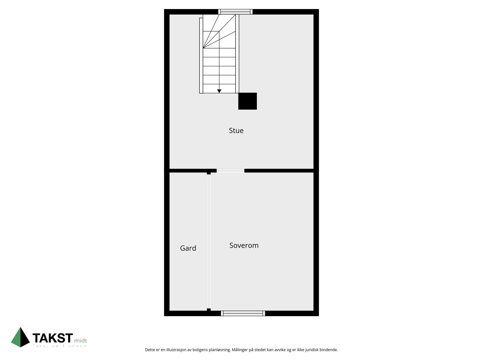 Planskisse loft Galleribilde