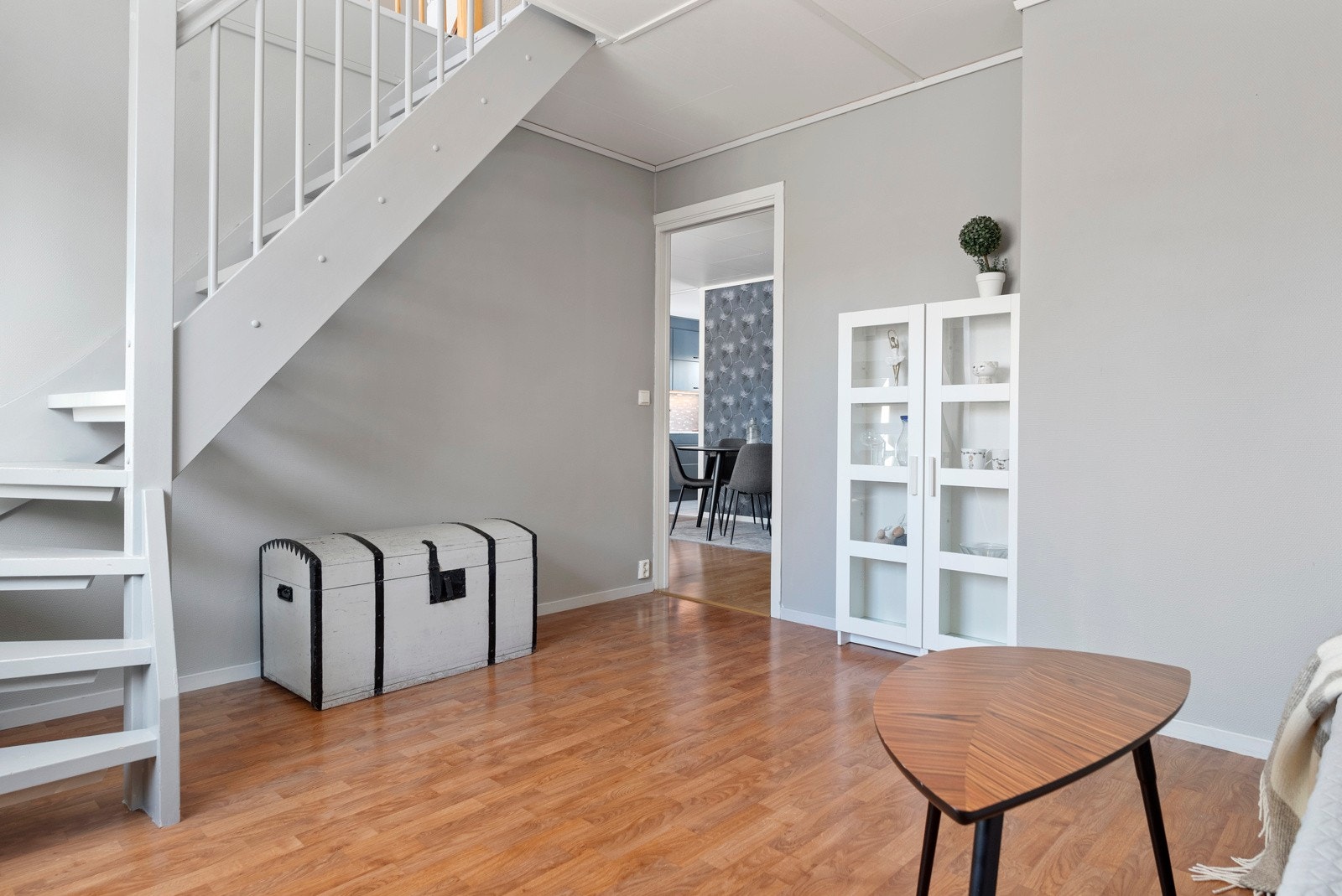 Rommet har flere bruksmuligheter, men har stort sett vært benyttet som soverom av nåværende eier. Galleribilde