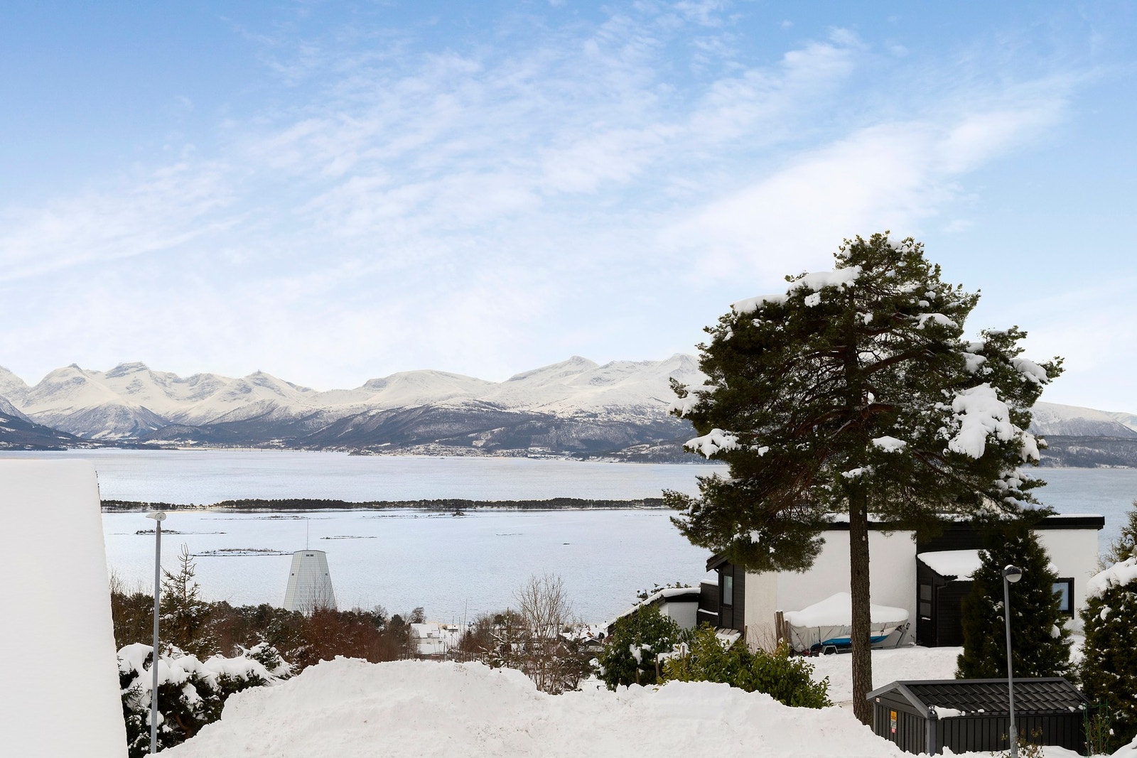 Utsikt fra veranda i 1. etasje Galleribilde