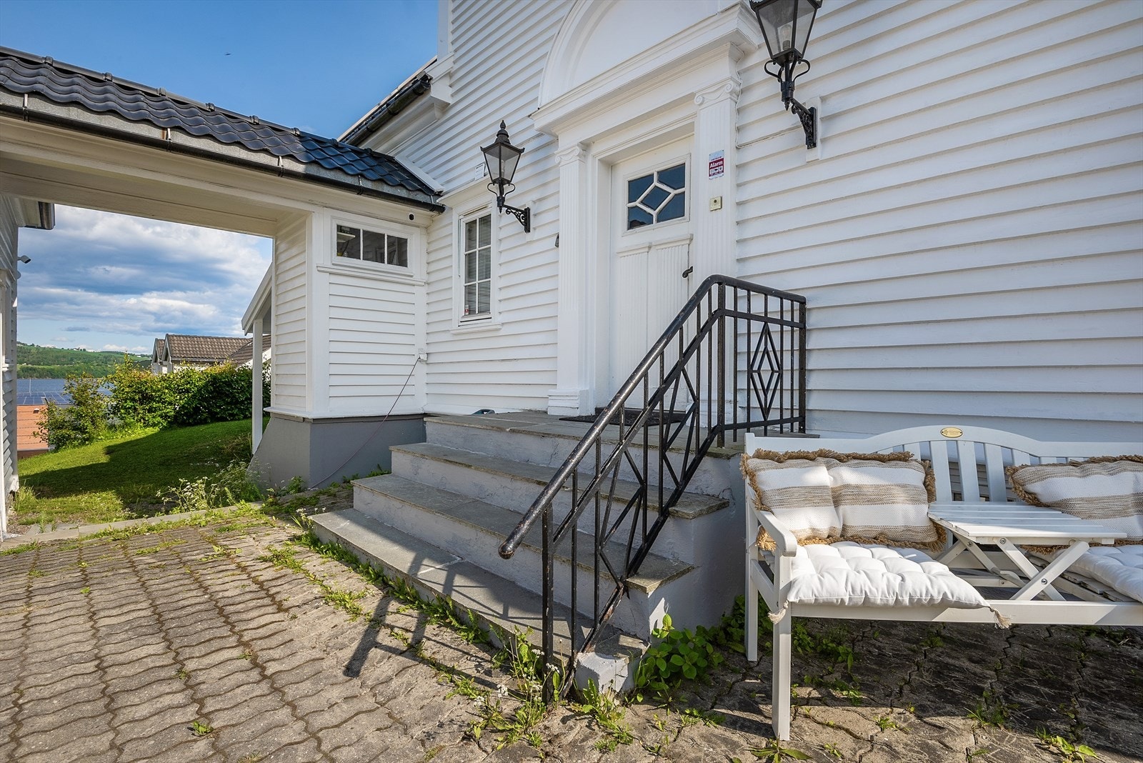 Hyggelig inngangsparti. Galleribilde