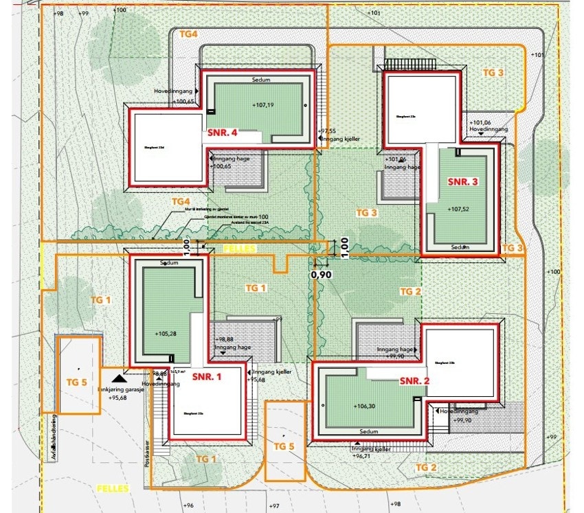 Utomhusplan Galleribilde