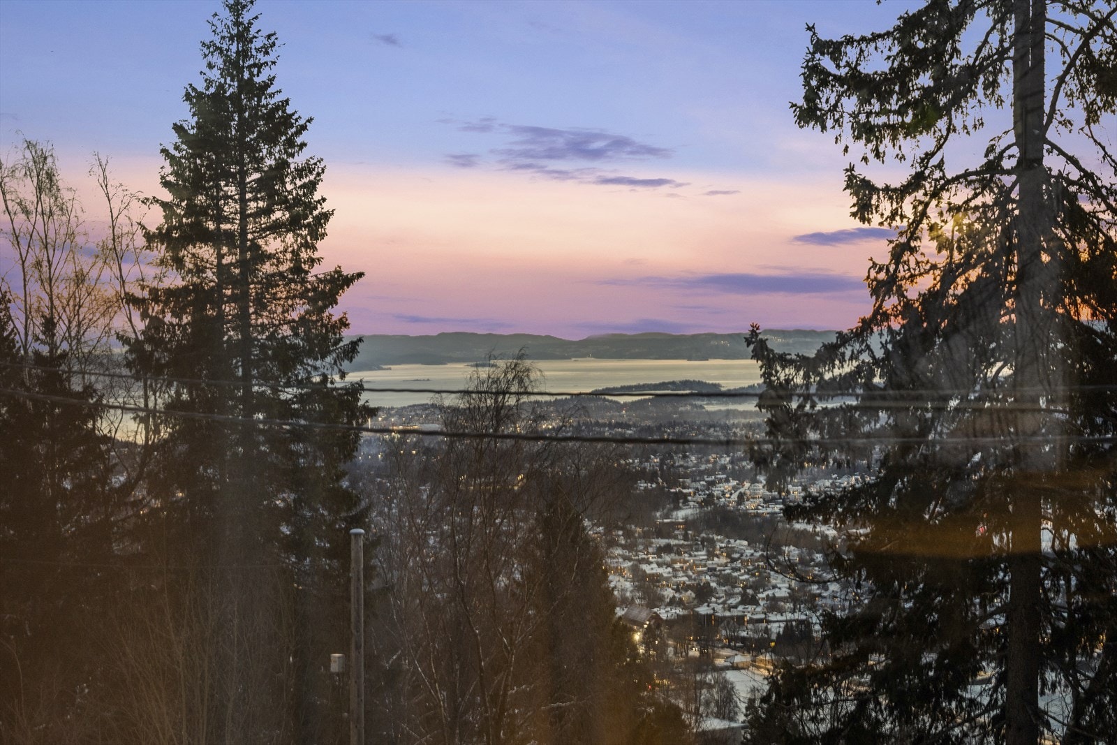 Kveldsstemning Galleribilde
