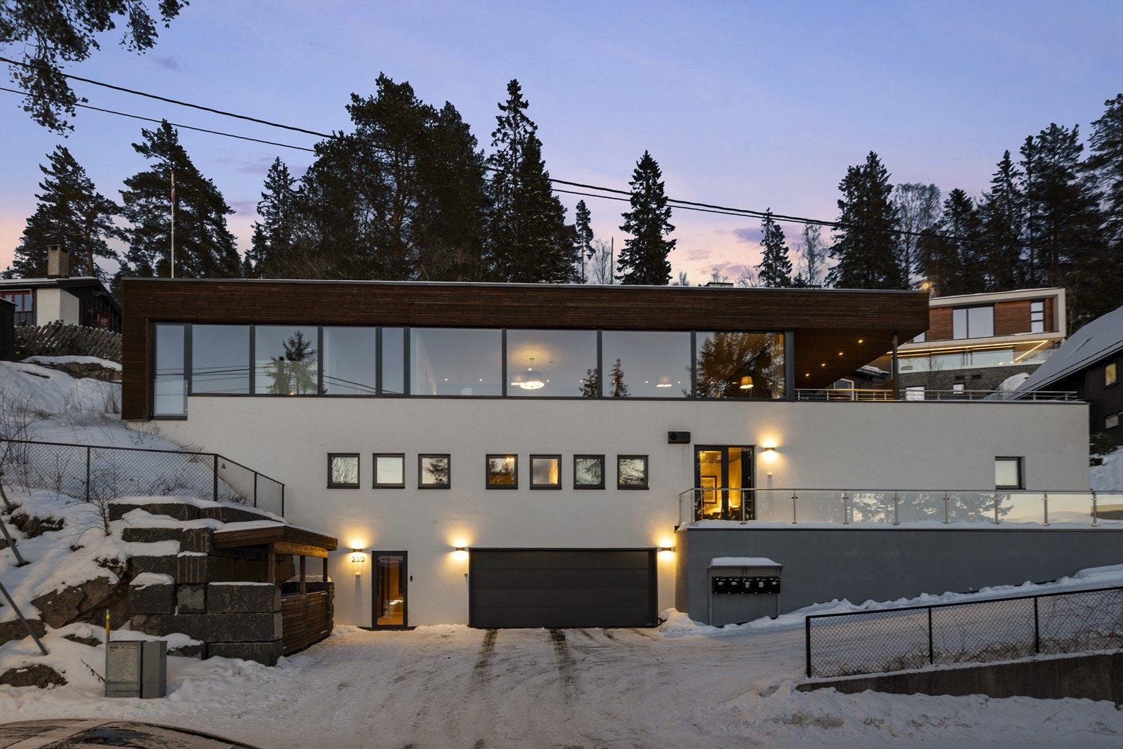 Kveldsstemning Galleribilde