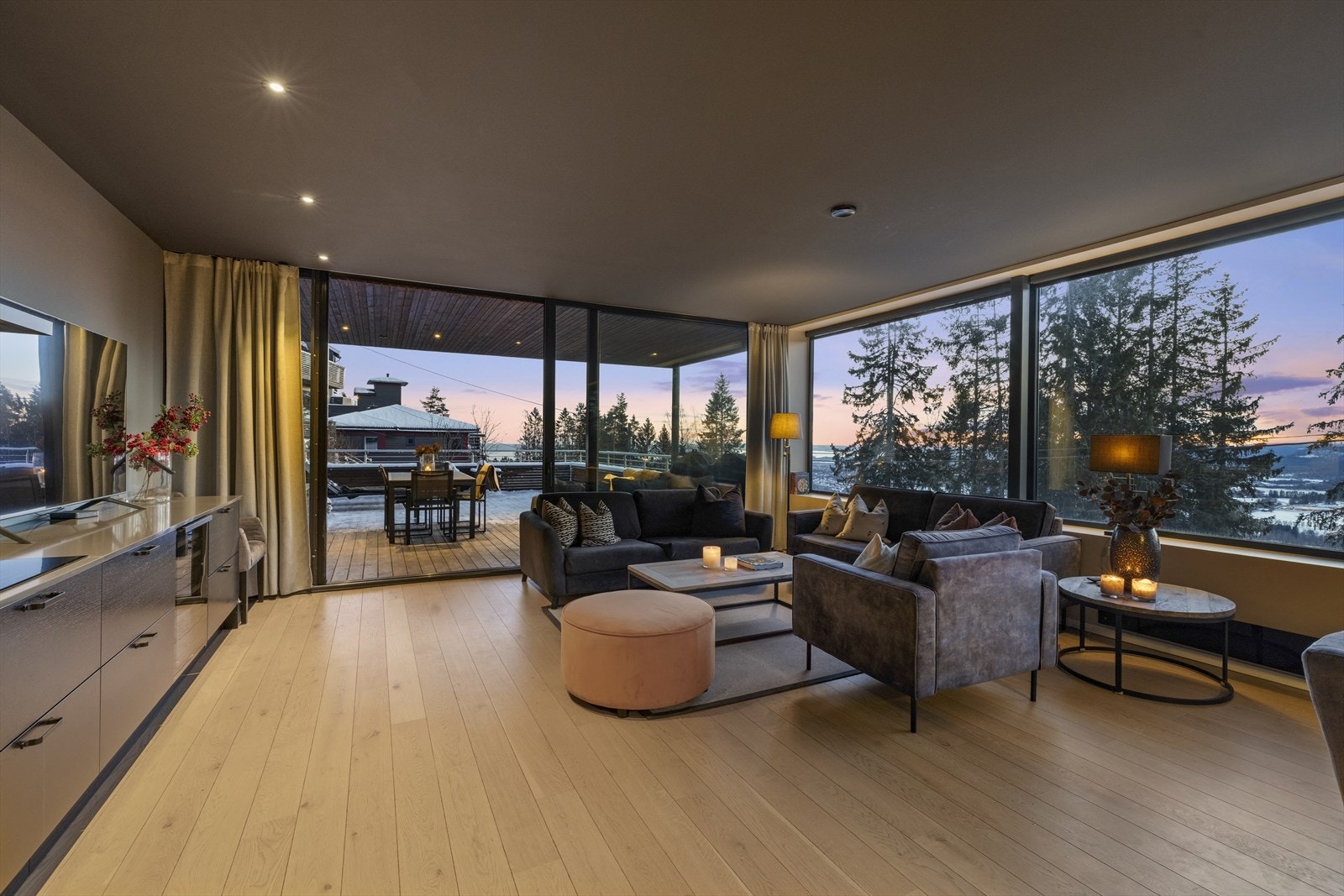 Kveldsstemning Galleribilde