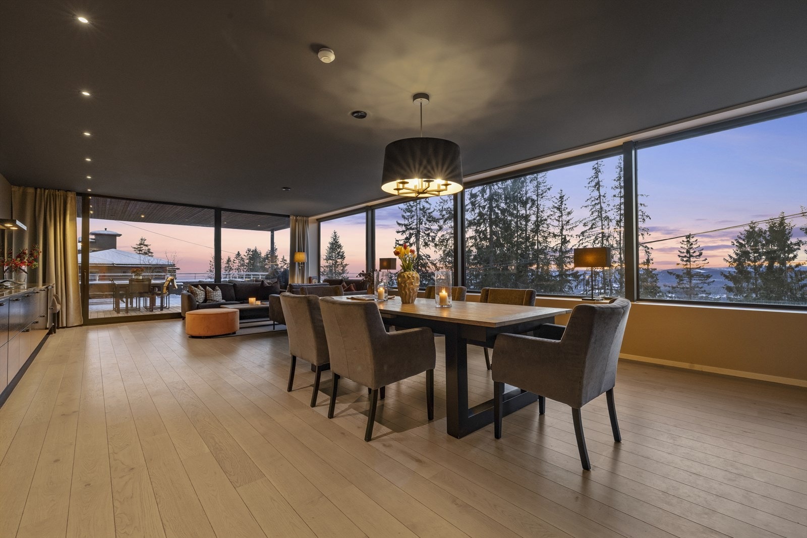 Kveldsstemning Galleribilde