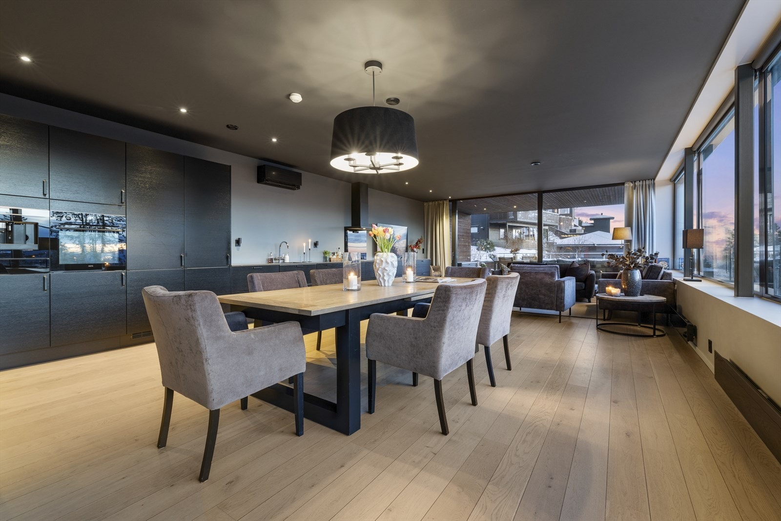 Kveldsstemning Galleribilde