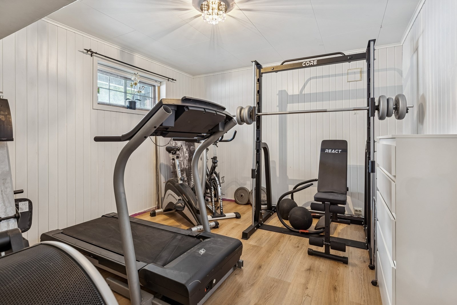 Treningsrom/Disponibelt rom i kjeller Galleribilde