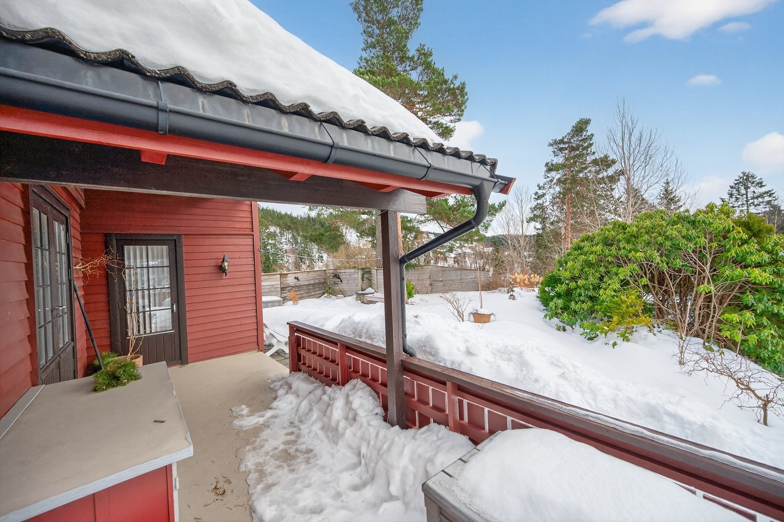 Terrassen er omtrent 32 kvm Galleribilde